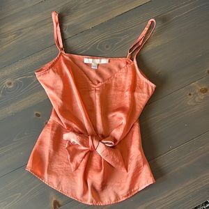 Hutch, cami with tie at waist, xs, beautiful color!